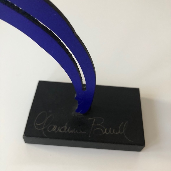 Claudine Buell painted steel sculpture - Picture 2 of 5